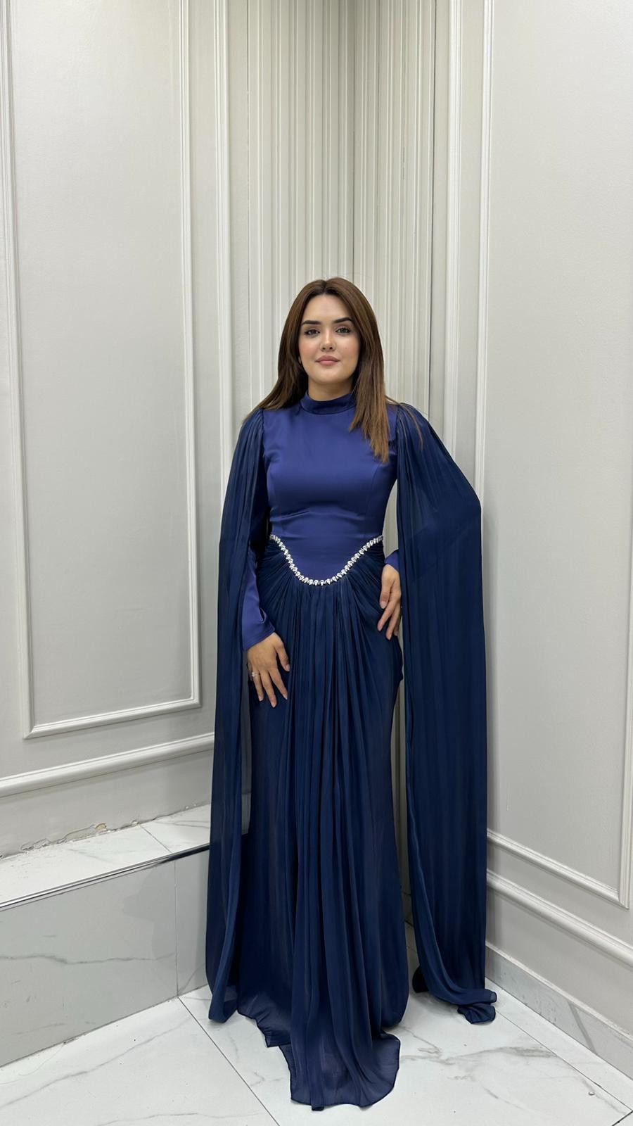 Dilek Abiye Lacivert