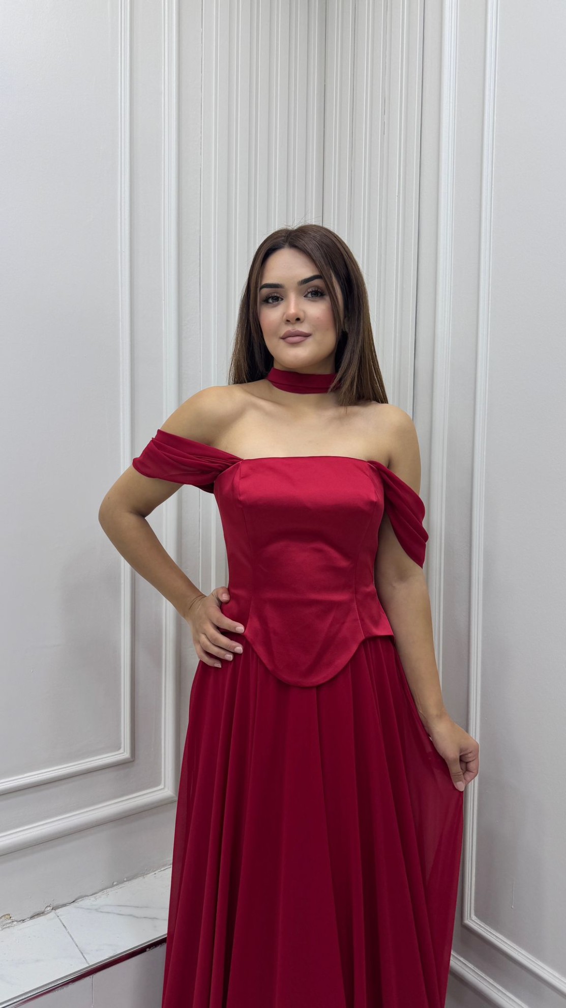 Nuray Abiye Kırmızı