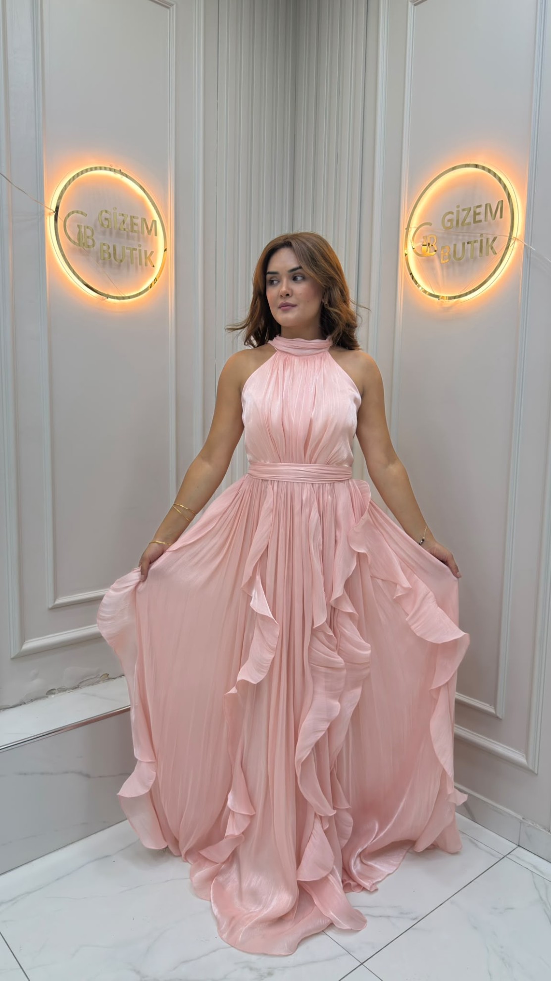 Eftelya Abiye Pembe