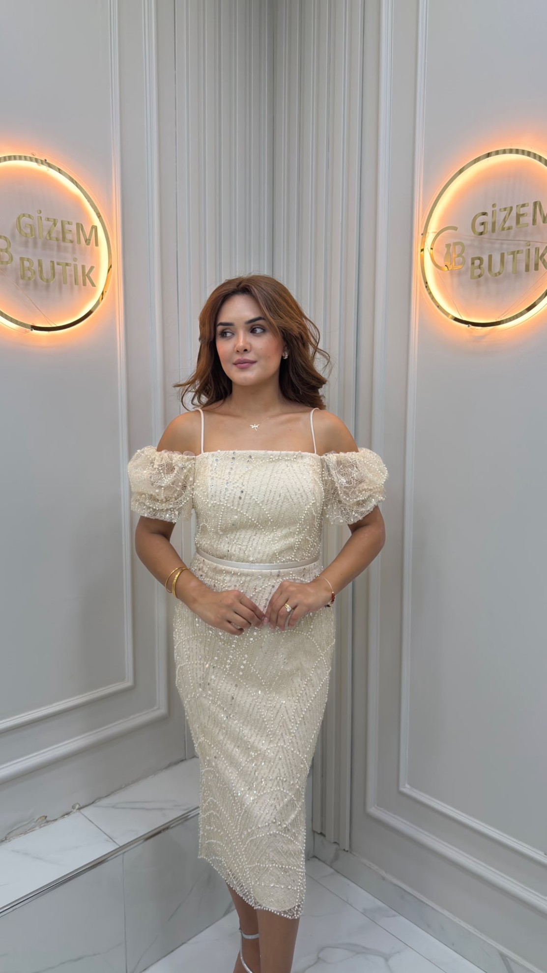 Ceylin Abiye Bej