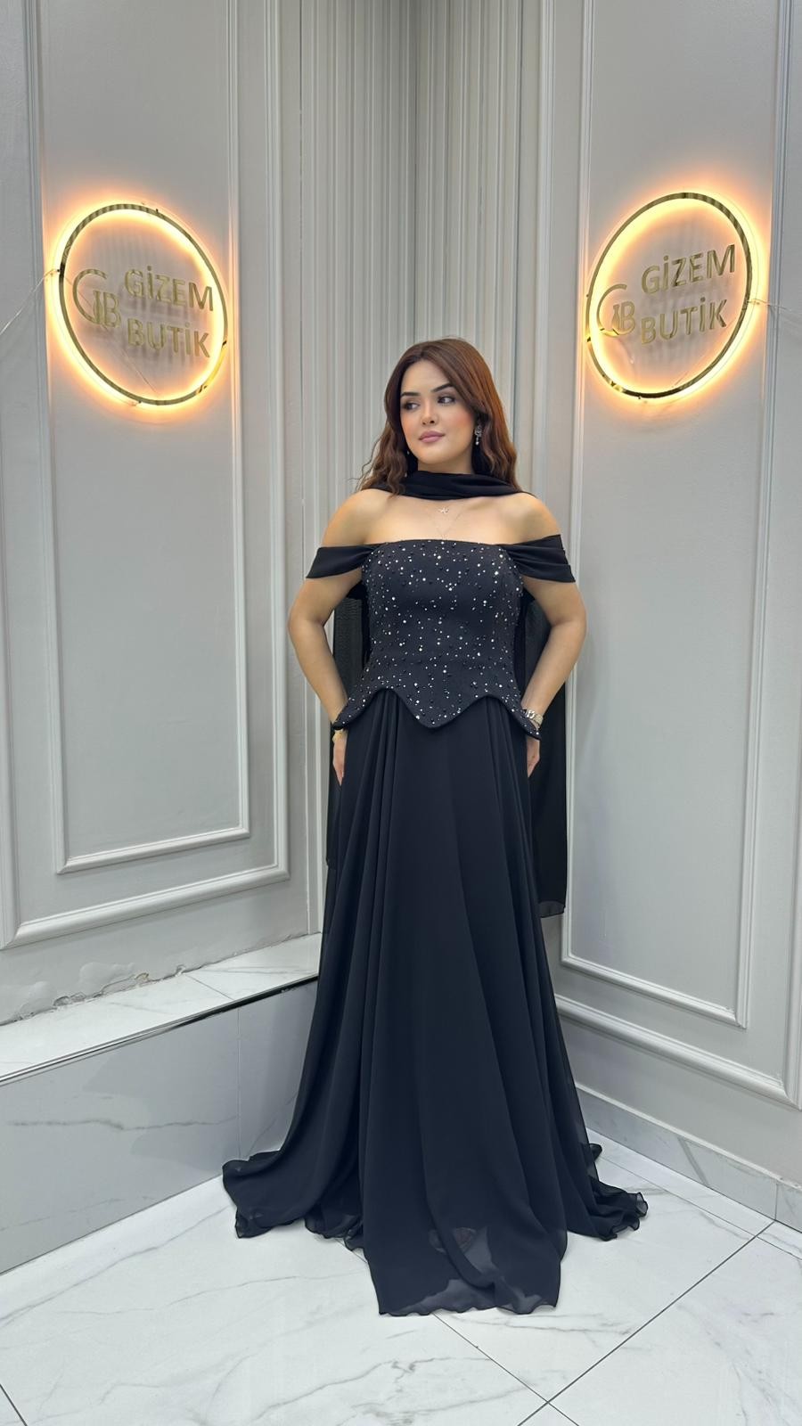 Beyna Abiye Lacivert