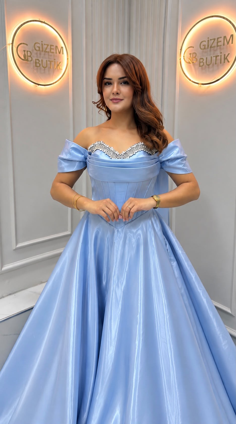 Bella Abiye Bebe Mavisi