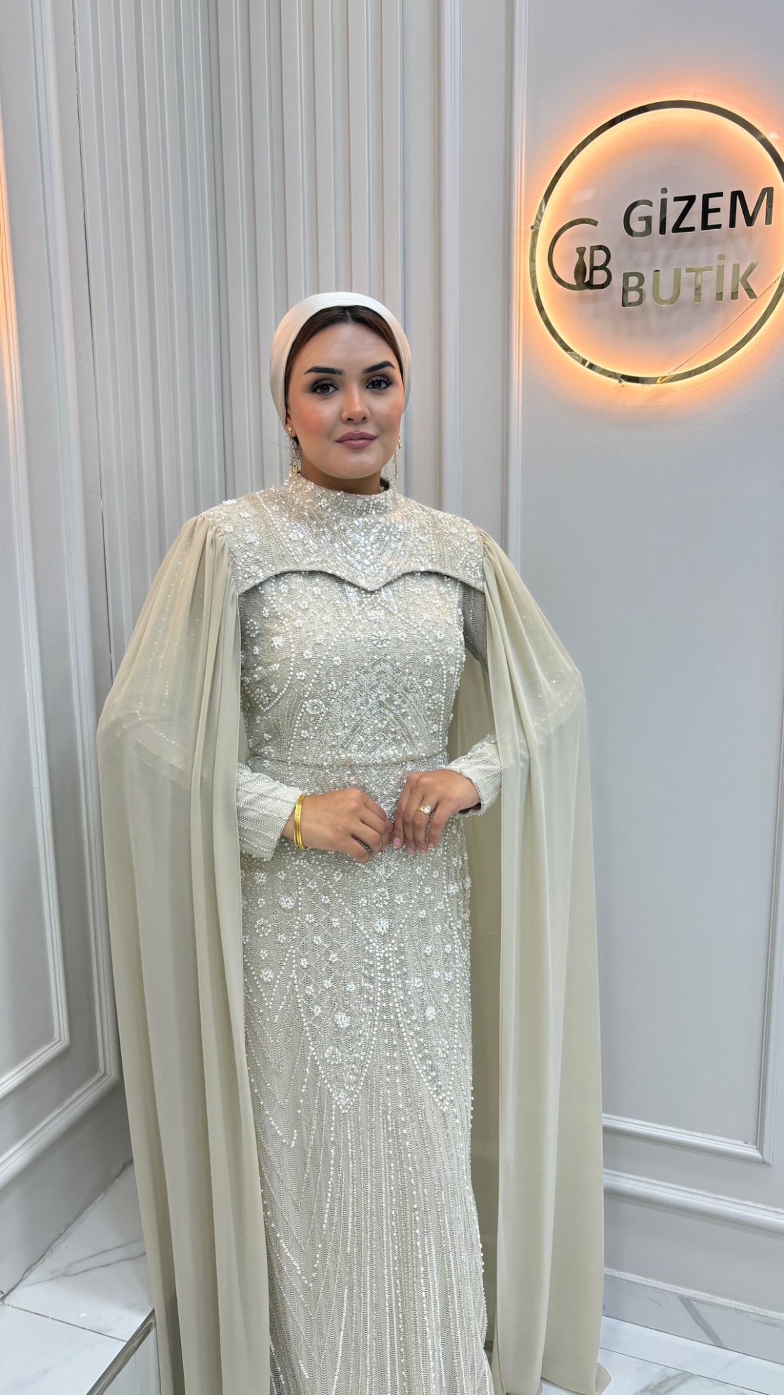 Aslı Abiye Bej