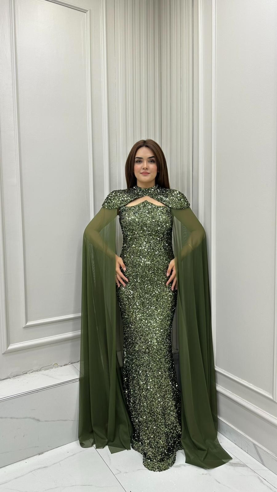 Ayperi Abiye Yeşil
