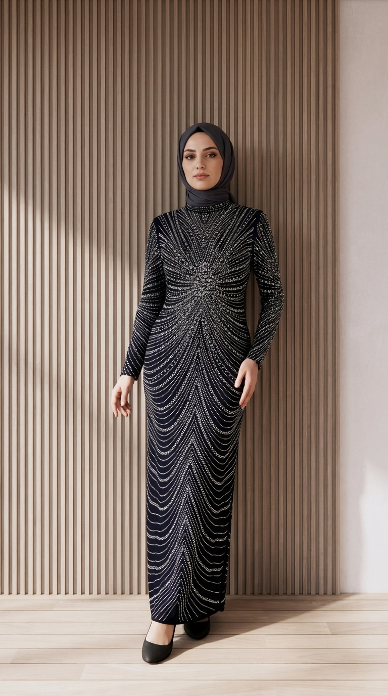 Alya Abiye Siyah