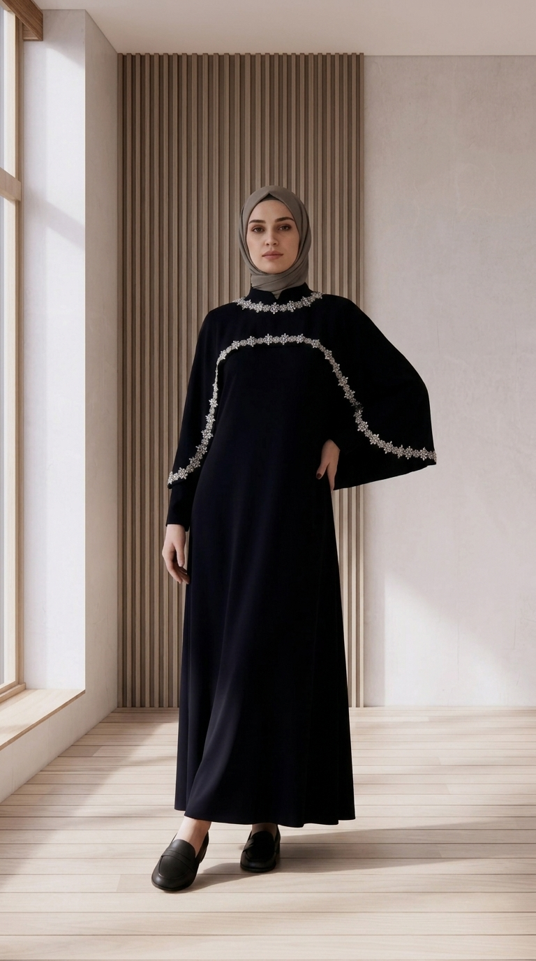 Menekşe Abiye Siyah