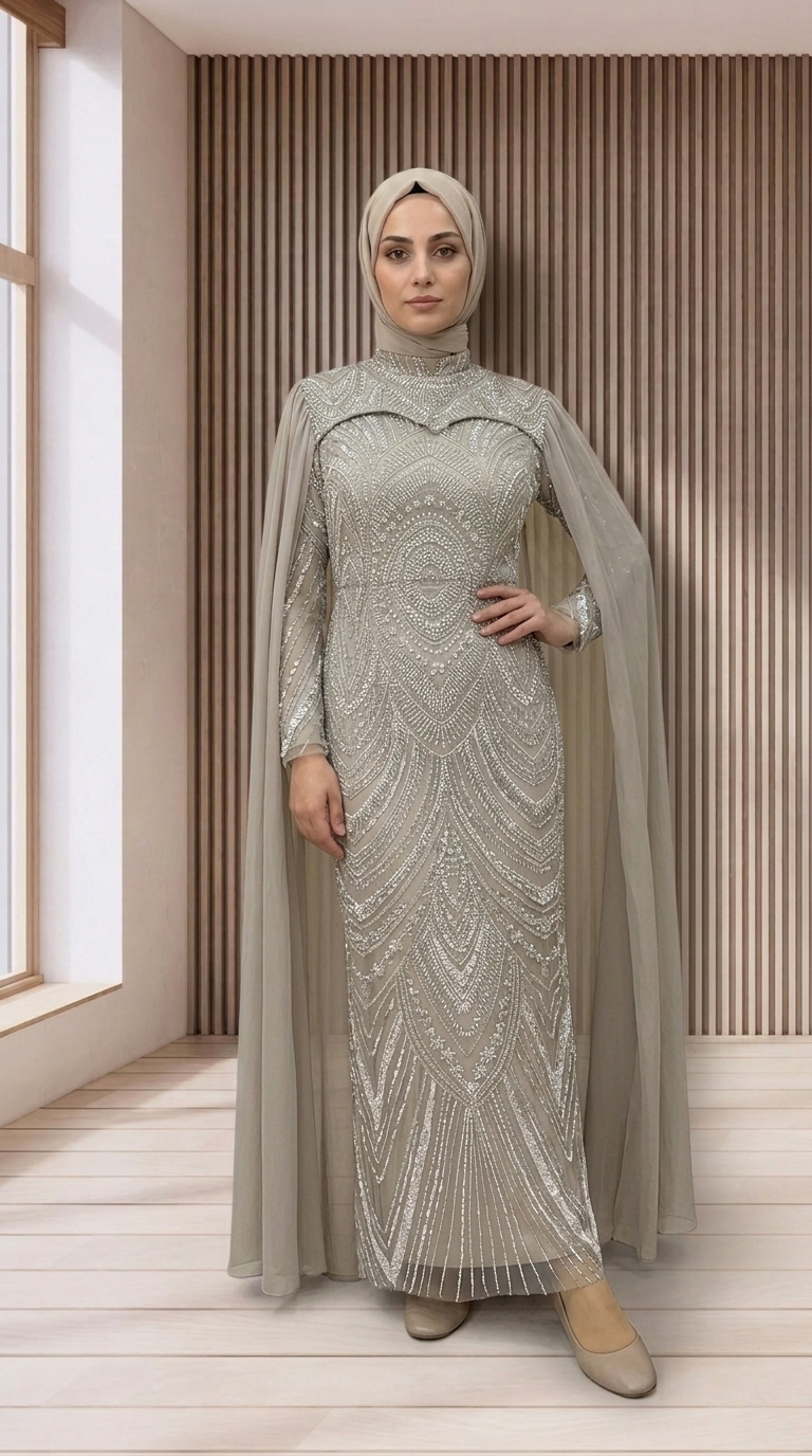 Zeynar Abiye Siyah