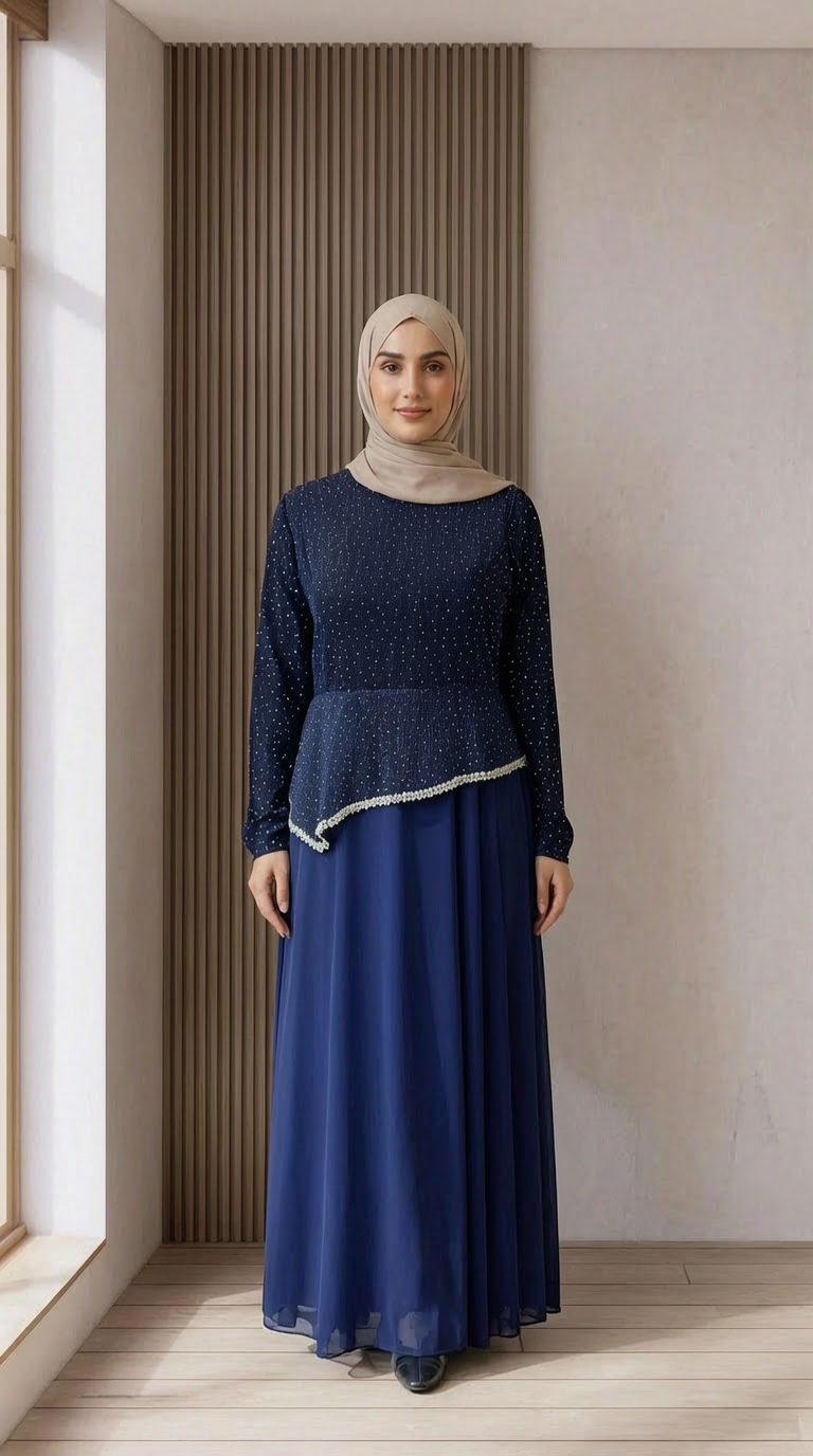 Göksu Abiye Lacivert
