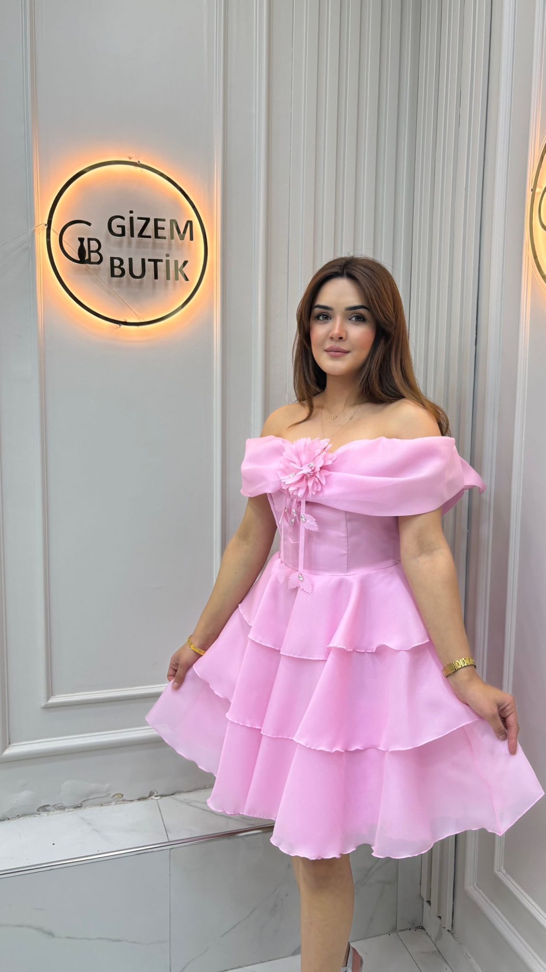 Yanki Abiye Pembe