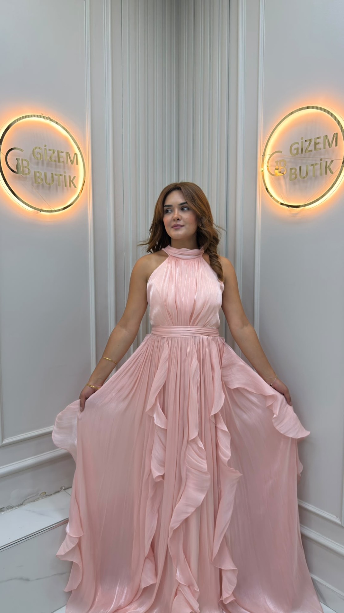 Eftelya Abiye Pembe