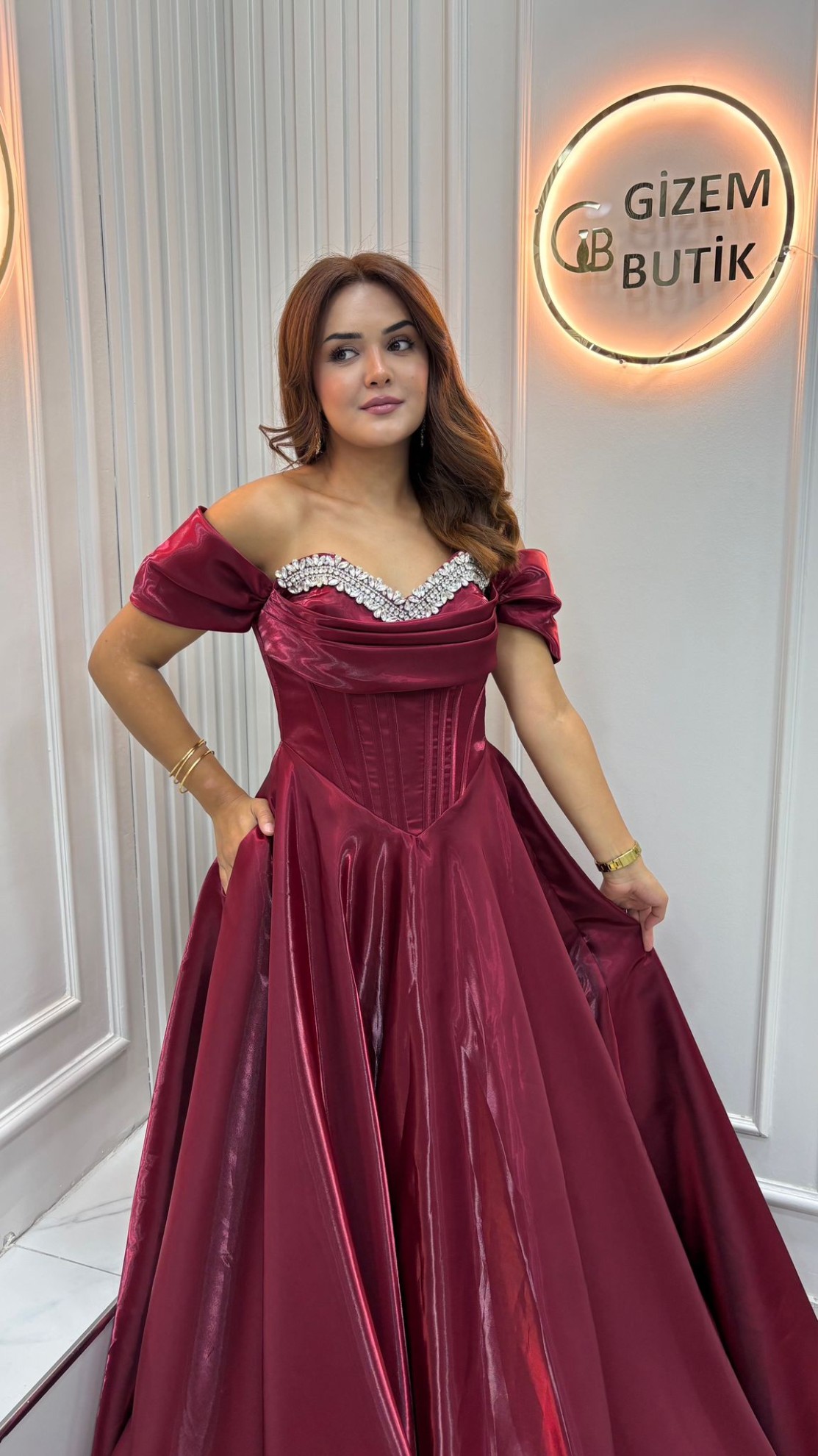 Bella Abiye Kahverengi