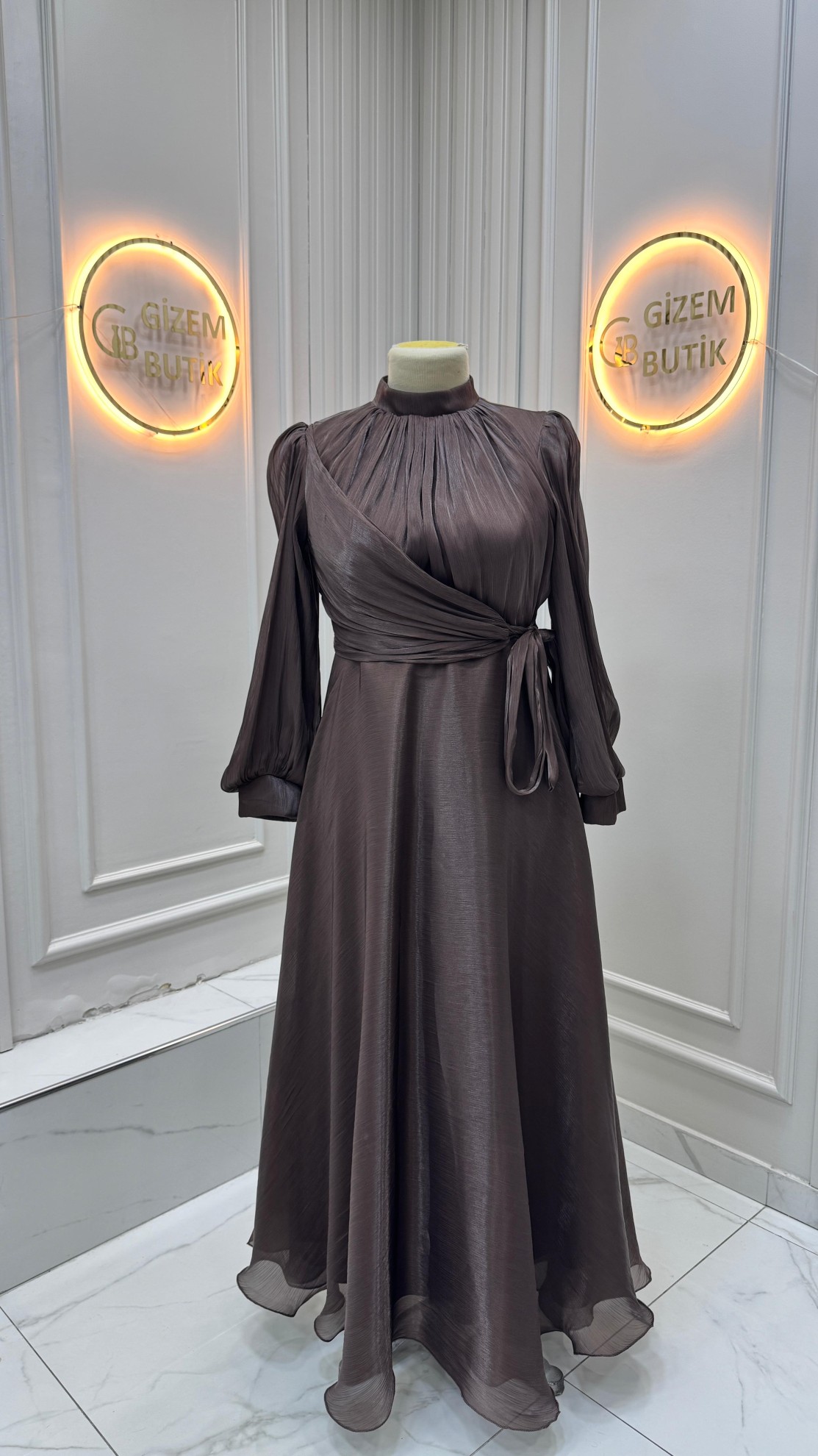 Role Abiye Kahverengi