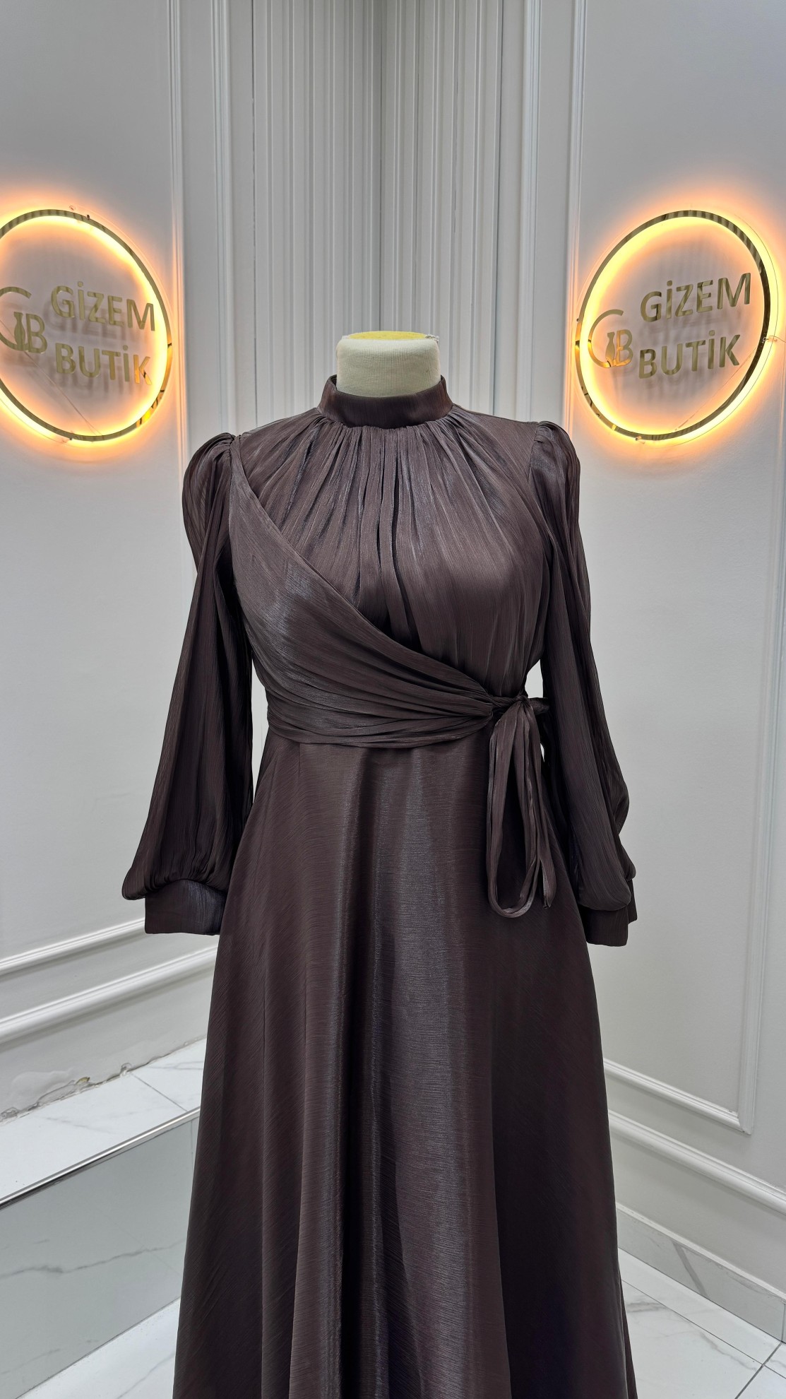 Role Abiye Kahverengi