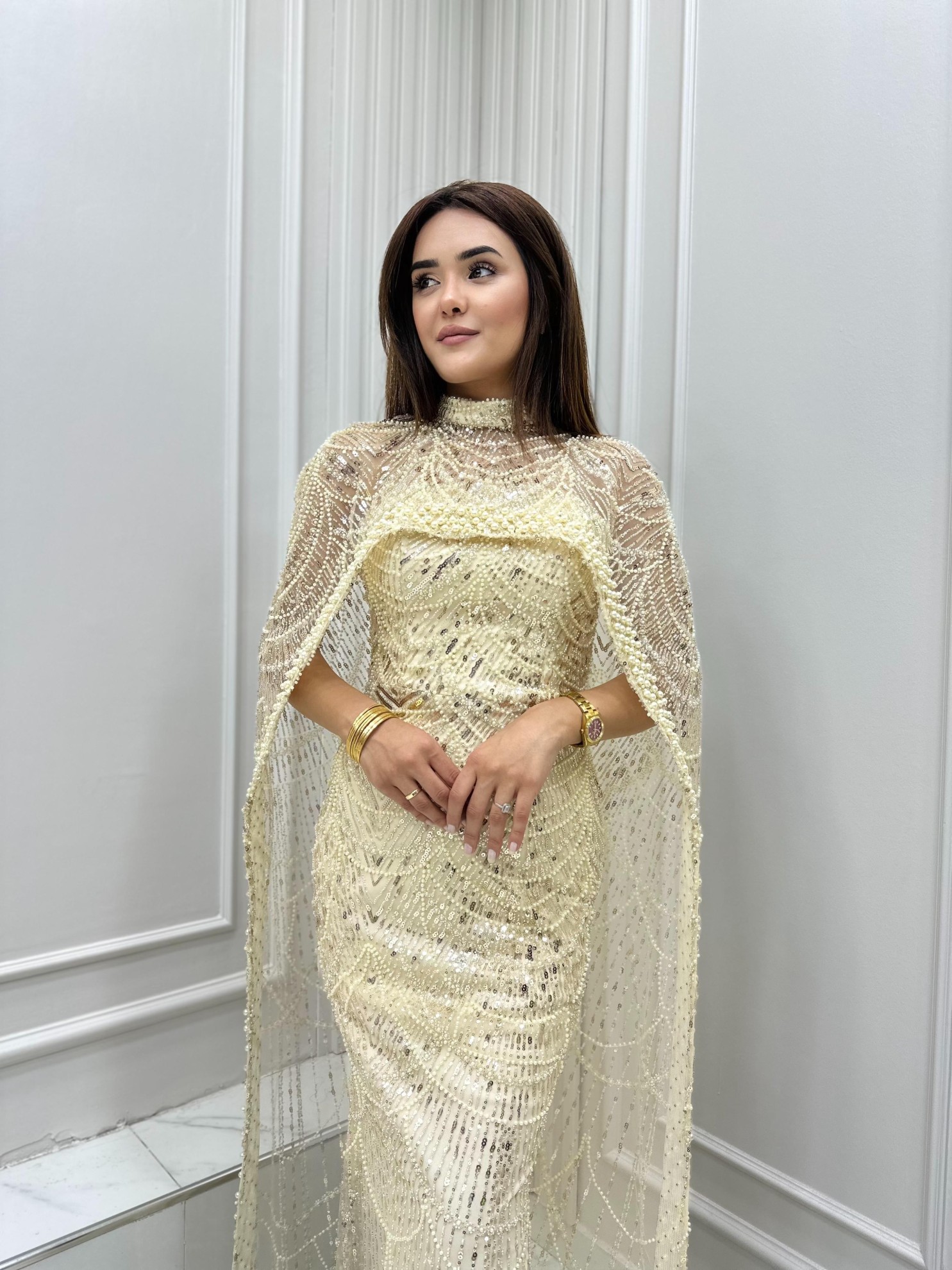 Zilan Abiye Indigo Mavisi