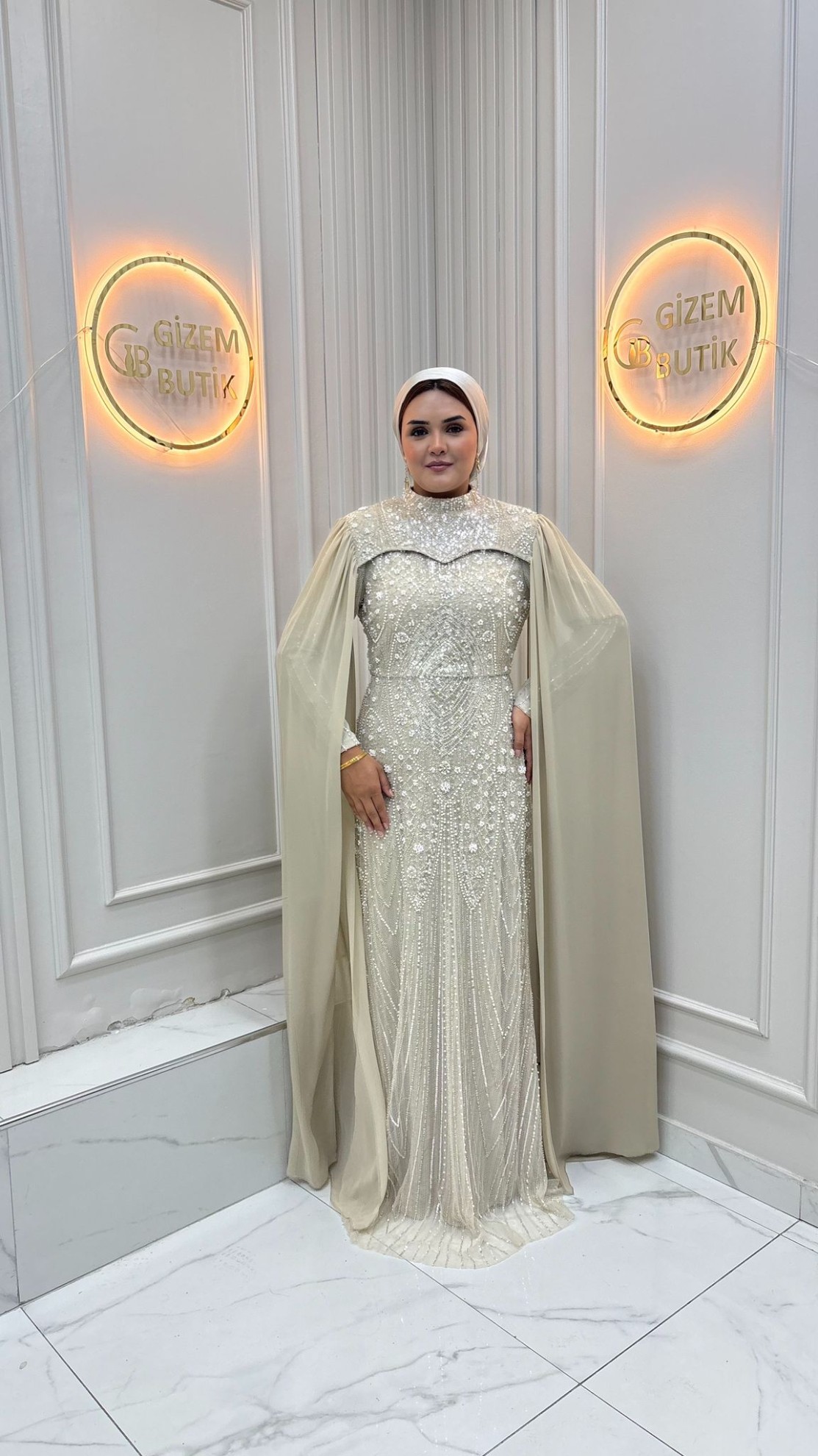 Aslı Abiye Bej