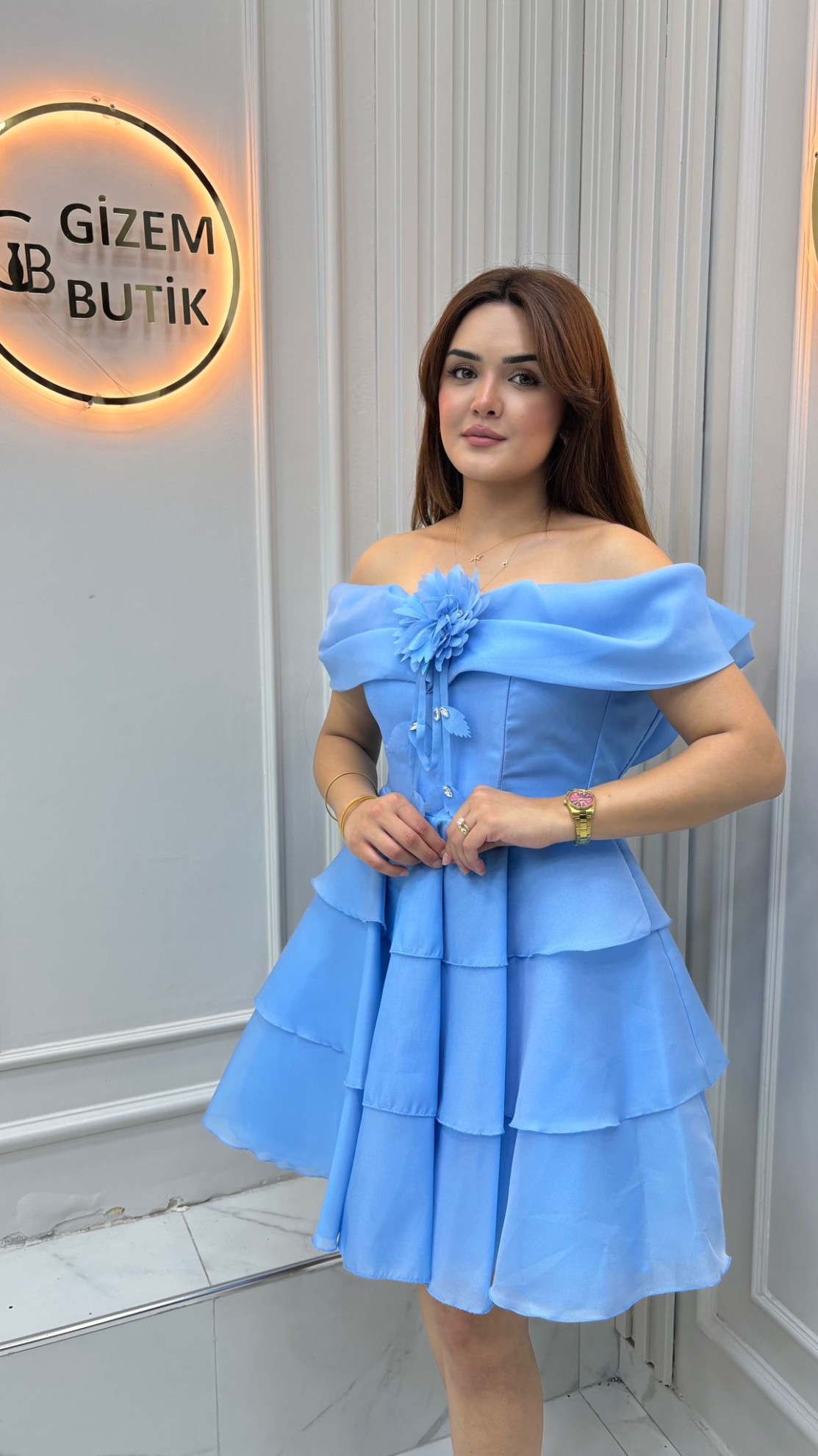 Yanki Abiye Bebe Mavisi